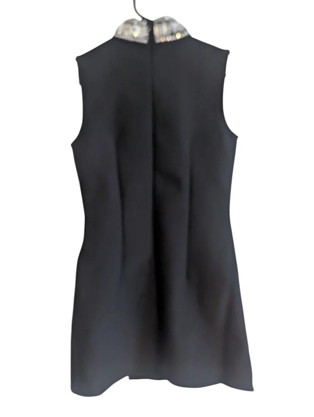 BELLA BARNET Kianala Bandage Sleeveless High Neck Rhinestone  Mini Dress Small - Picture 2 of 9